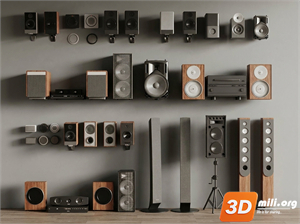 Audio tech 3D Models